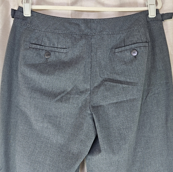 Talbots gray stretch trouser pants Womens 12 - Picture 6 of 6